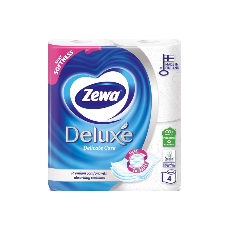 Tualetinis popierius  Zewa Deluxe 4vnt
