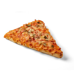 Pica  Mokyklinė  su kumpiu ir agurkais (šaldyta), 135g