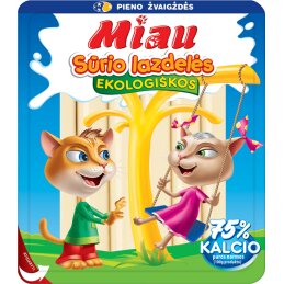 Sūrio lazdelės "Miau" 40% rieb., Eko, 9vnt 90g