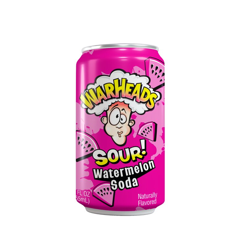 Gėrimas Warheads 330ml arbūzų skonio, rūgštus