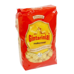 Makaronai Gintariniai  kriauklės 400g