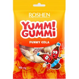 Guminukai  YUMMI GUMMI funny cola , 70g