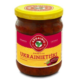 Ukrainietiški barščiai 480g,  Kėdainių konservai