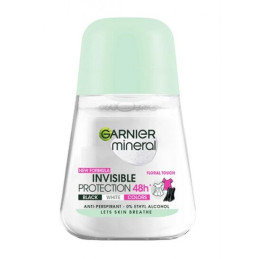Rutulinis dezodorantas  Garnier mineral  Invisible Protection 48h 50ml