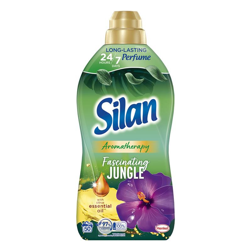 Skalbinių minkštiklis SILAN Aromatherapy Fascinating Jungle1100ml