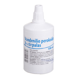 Vandenilio peroksido 3% tirpalas 100ml(Avena)/Avena Sp.J