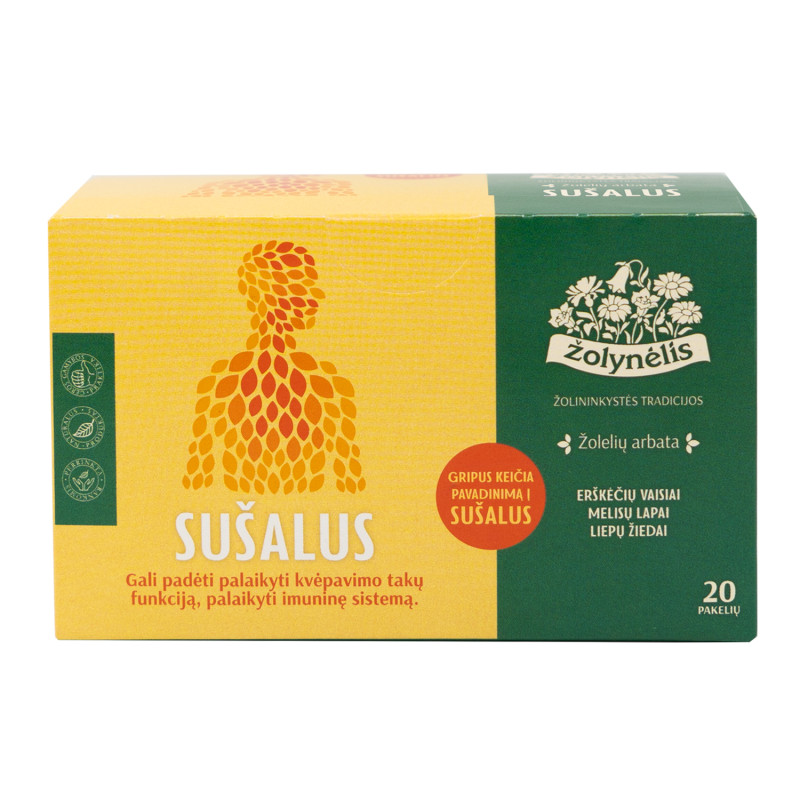 Žolelių arbata SUŠALUS , 30g Žolynėlis
