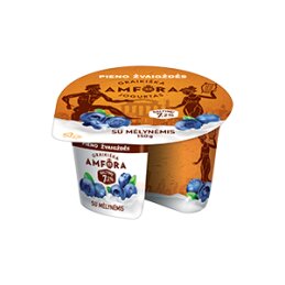 Jogurtas  Graikiška Amfora  150g su mėlynėmis 3.1%