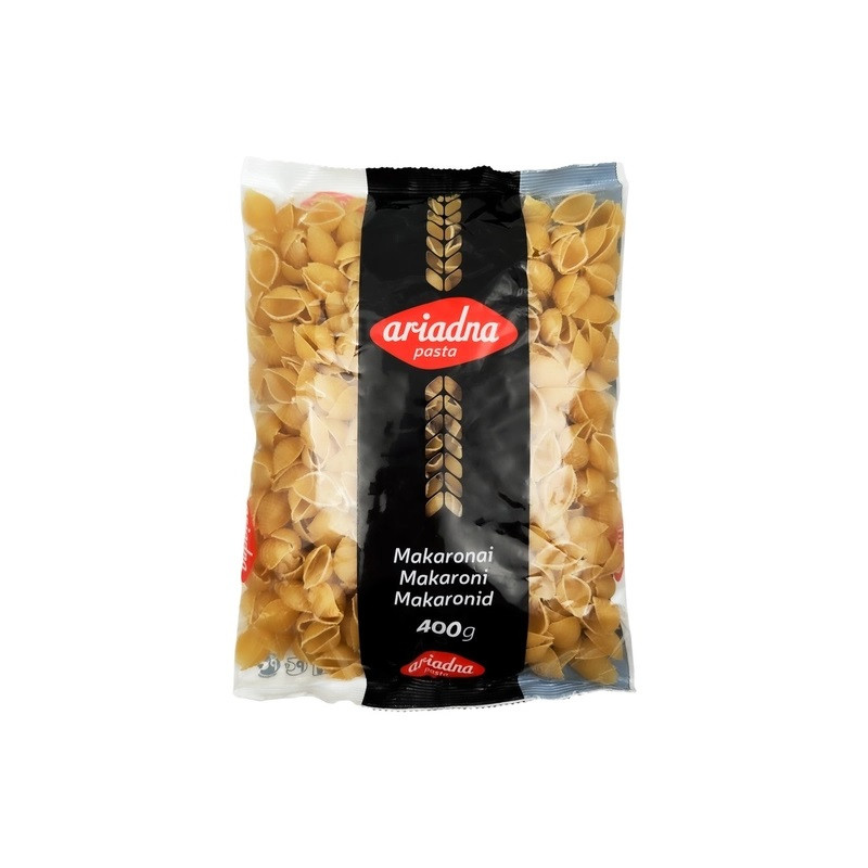 Makaronai   Ariadna 400g kriauklės