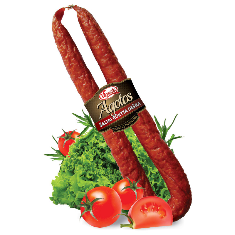 Šaltai rūkyta "Agotos" dešra, IIr.