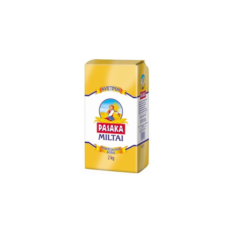 Miltai  kvietiniai  Pasaka (550D), 2kg