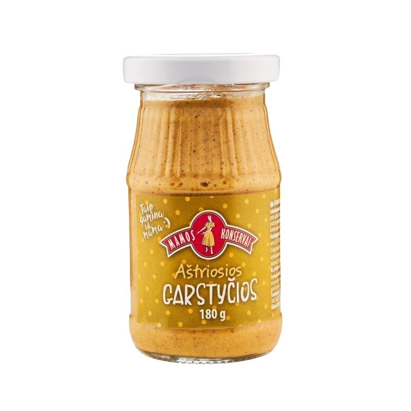 Aštriosios garstyčios  Mamos konservai  180g
