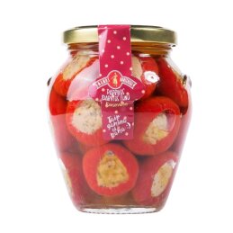 Konservuotos paprikos įdarytos tunu  Mamos konservai  280g