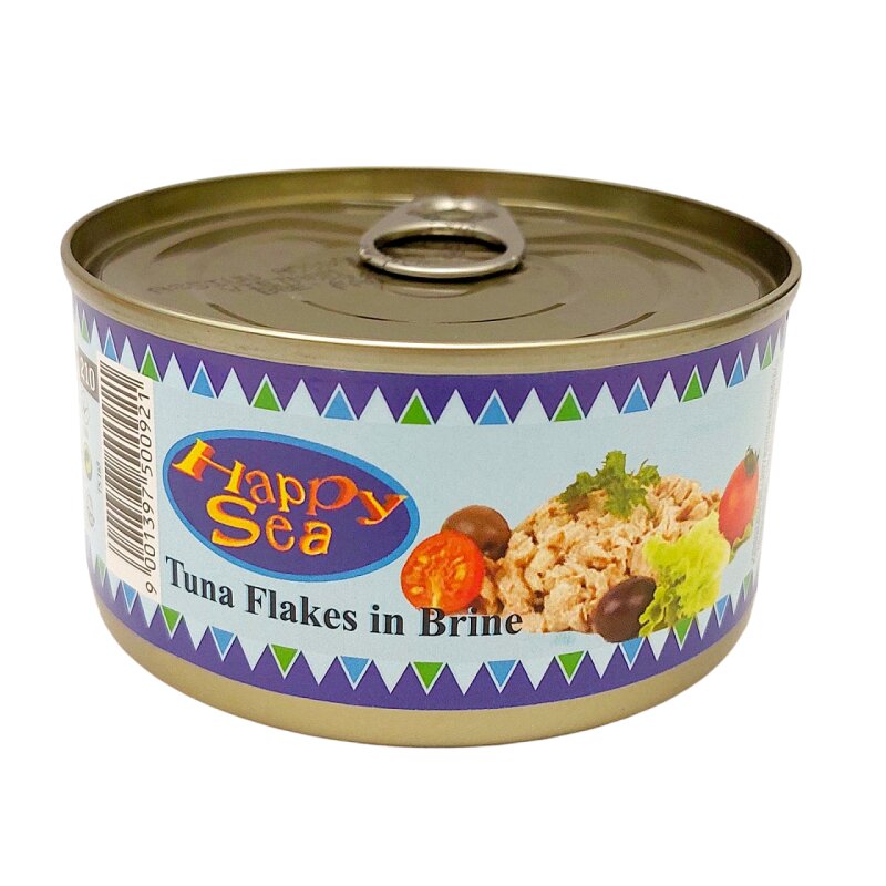 Smulkintas tunas Happy Sea  savo sultyse, 185g