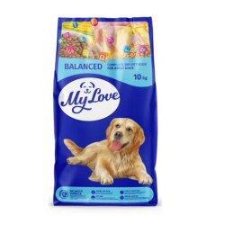 Sausas ėdalas suaugusiems šunims  MyLove 10kg