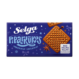 Sausainiai Piparkūkas Kalėdiniai Selga, 180g