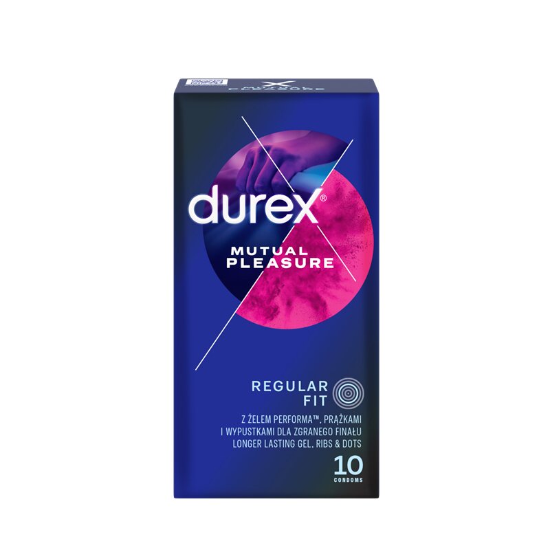 Prezervatyvai Durex Perfomax Mutual Pleasure N10