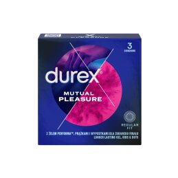 Prezervatyvai "Durex"Performax Mutual Pleasure 3vnt