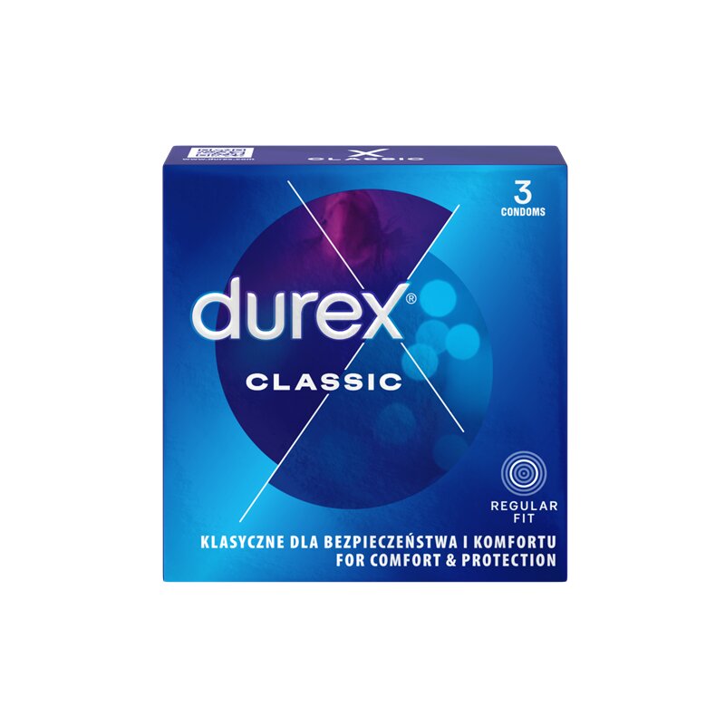 Prezervatyvai  Durex  Classic N3