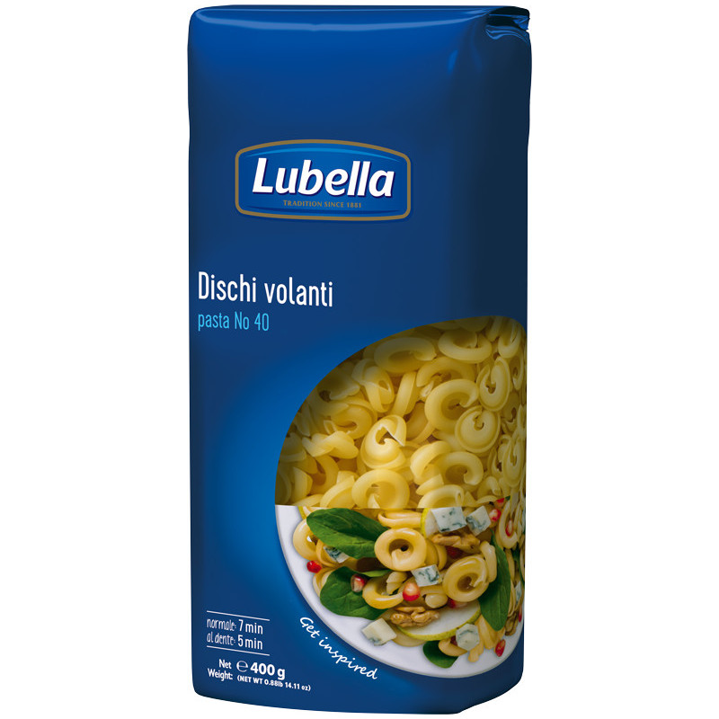 Makaronai Lubella auselės 400g Nr.40