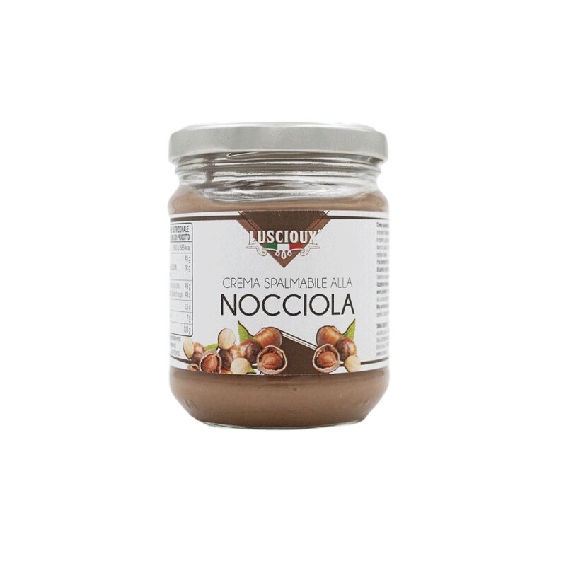 Tepamas kremas  Luscioux  200g lazdyno riešutų