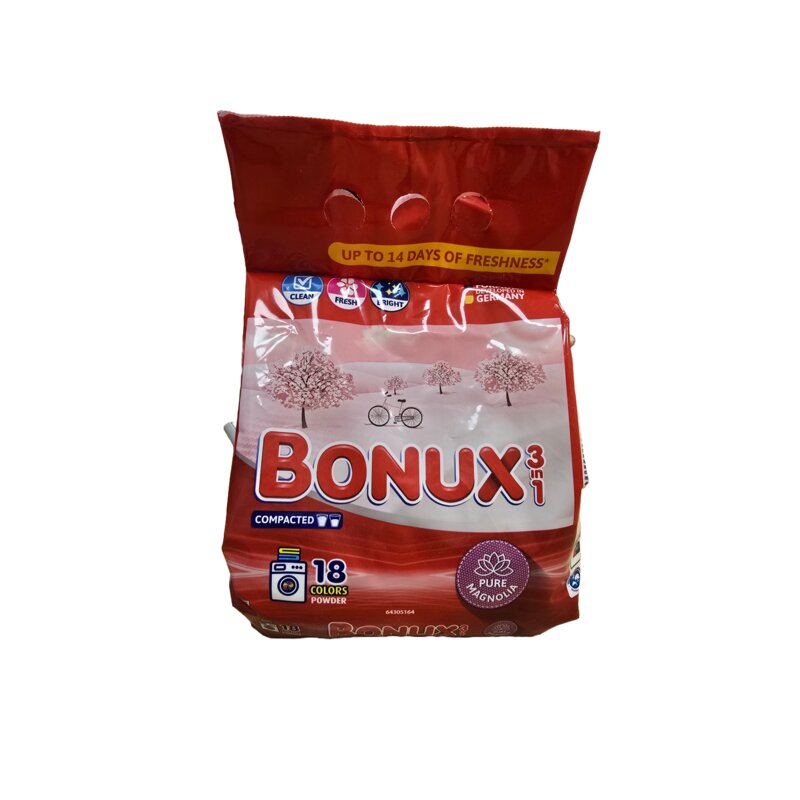 Skalbimo milteliai BONUX Magnolia 1170g