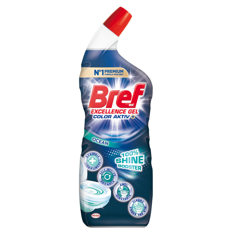 Wc valiklis Bref 10*effect Colour 700ml