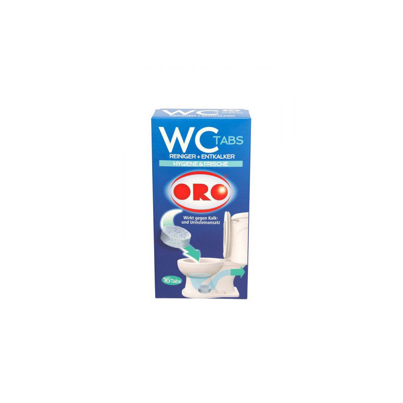 WC valiklis tabletės ORO 16vnt*25g
