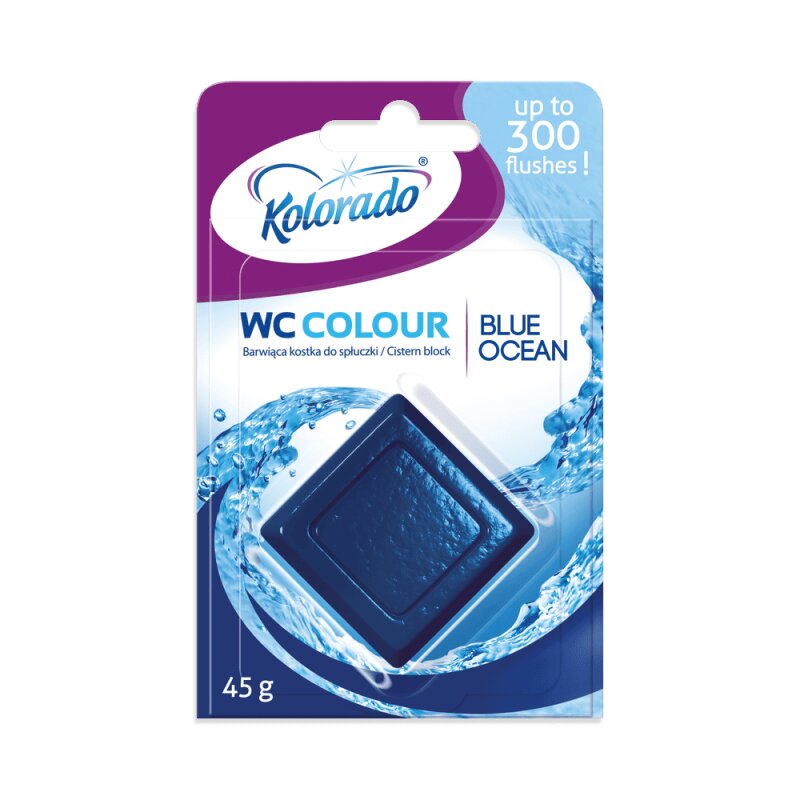 WC gaivinantis ir valantis kubelis 45g