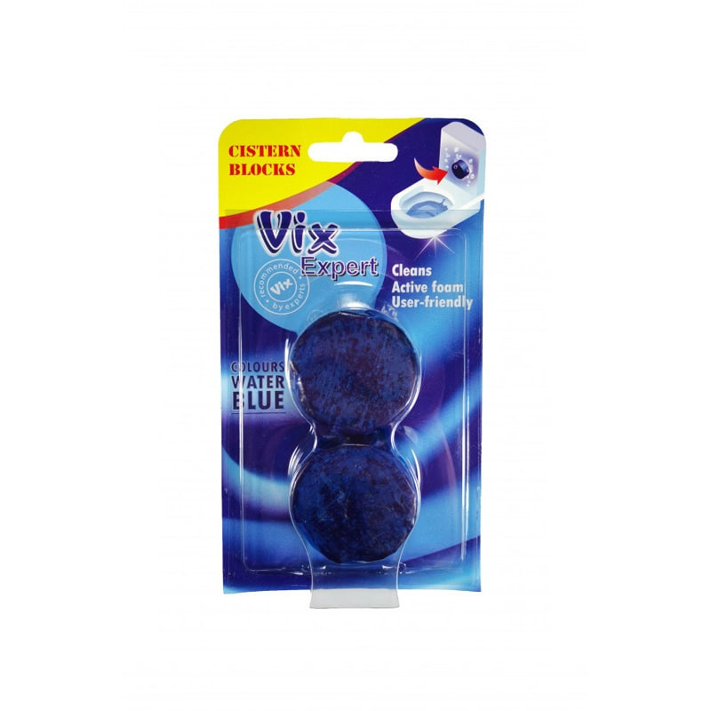 Wc tabletės  Vix Expert, šalina kalkes 2*50g