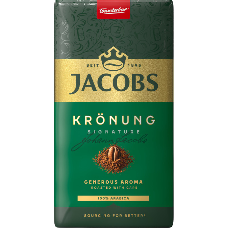 Kava  Jacobs Kronung  500g Signature