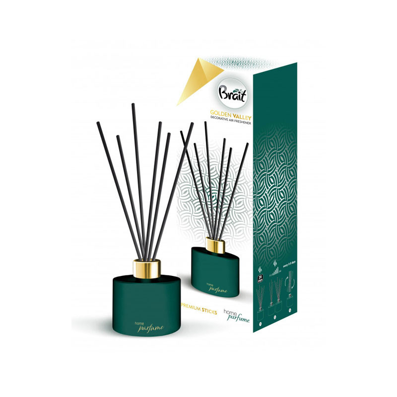 Dekoratyvinės kvapios lazdelės Brait 100ml Golden Valle