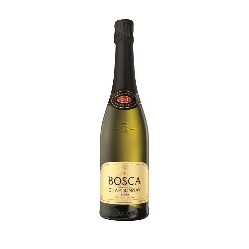 Putojantis gėrimas Bosca Chardonnay pusiau saldus(7,5%), 750 ml