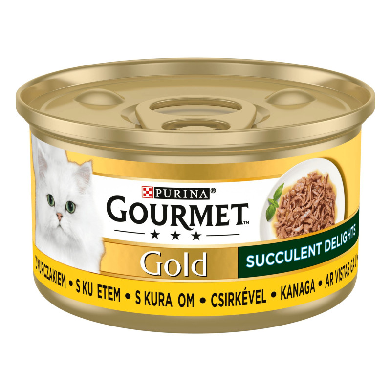 Paštetas katėms Gourmet  85g su vištiena