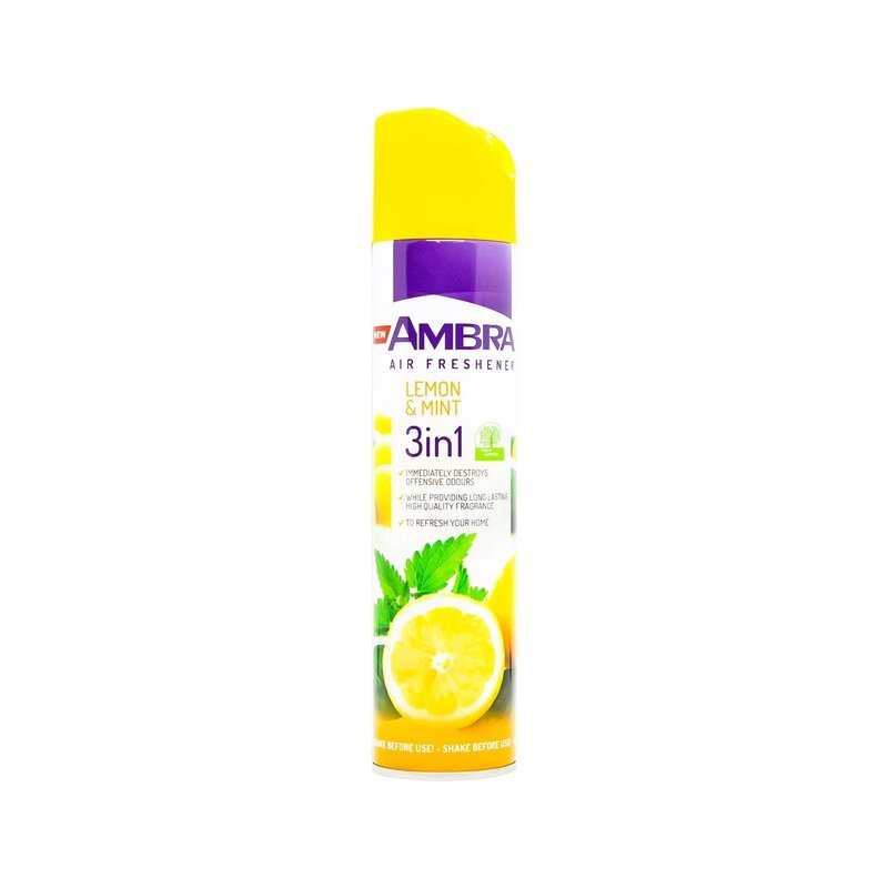 Oro gaiviklis  Ambra  Lemon&mint 3in1 300ml