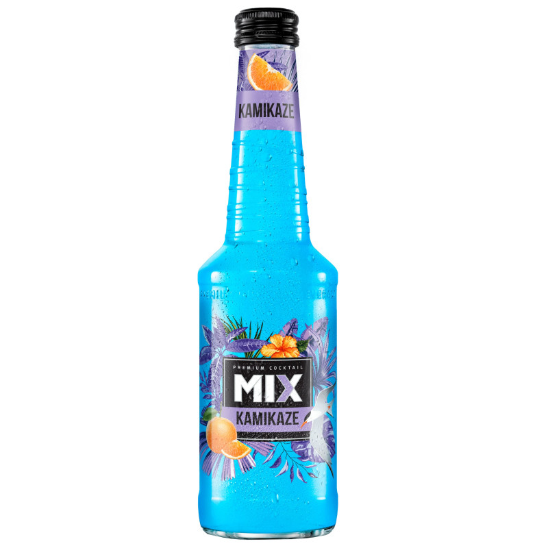 Gazuotas alkoholinis kokteilis  MIX Kamikaze   (4%), 330 ml