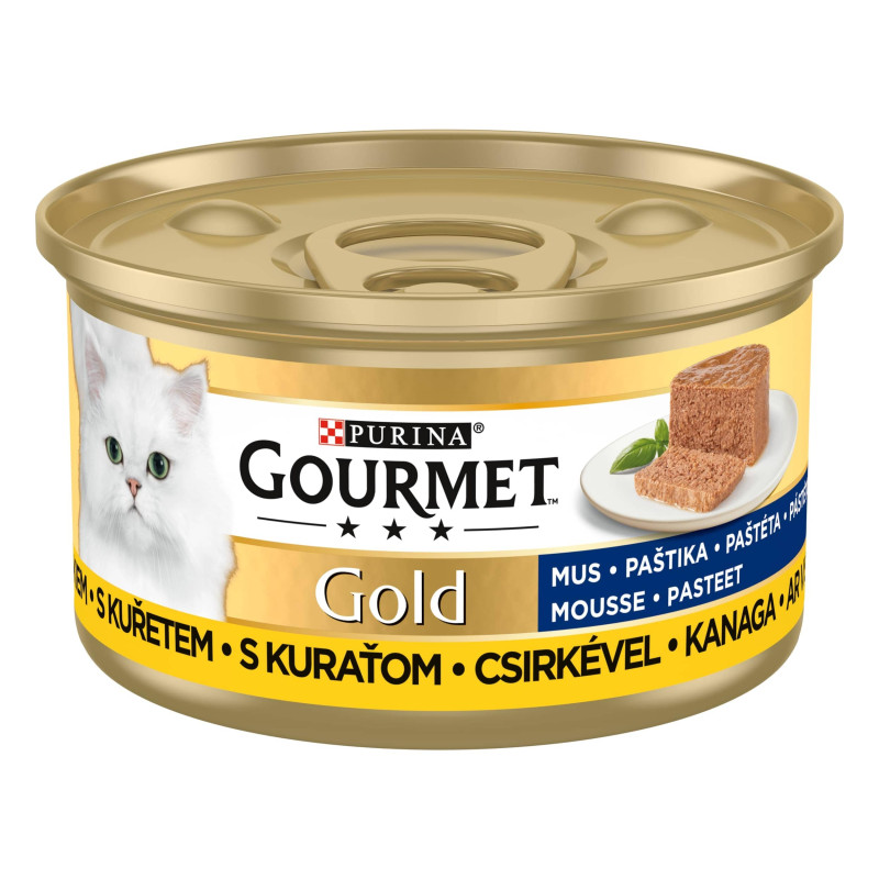 Katėms Gourmet GOLDvištiena paštetas 85g