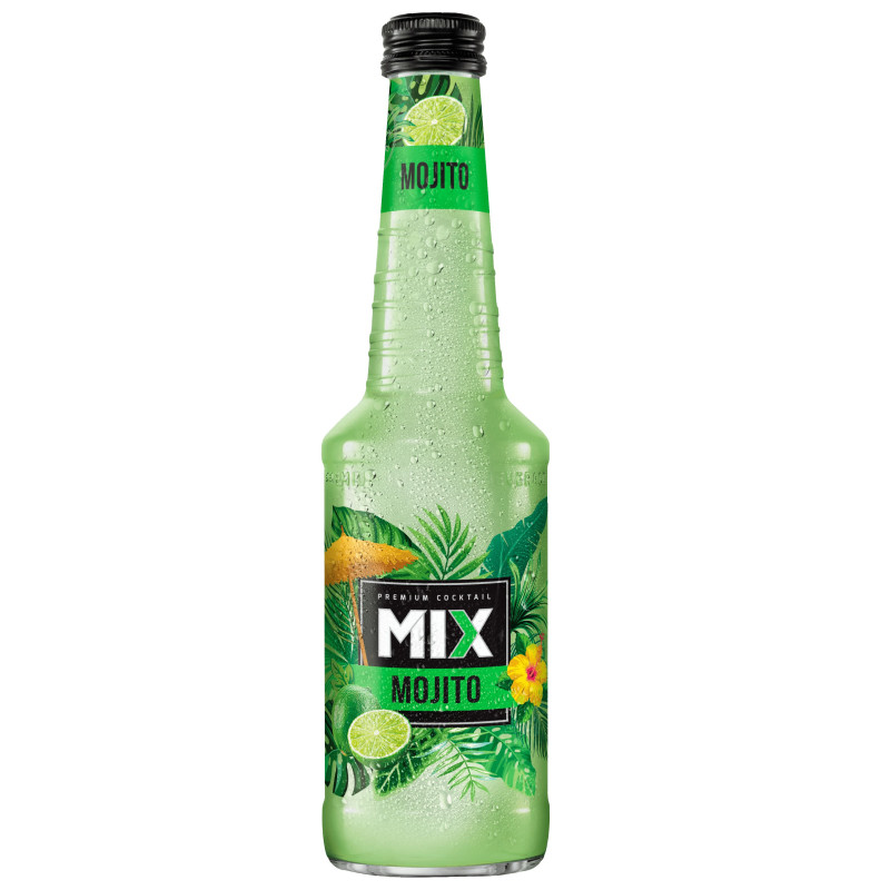Gazuotas alkoholinis kokteilis  MIX Mojito  (4%), 330 ml