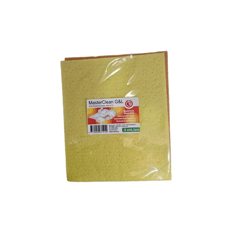 Šluostės sugeriančios drėgmę MASTER 3vnt