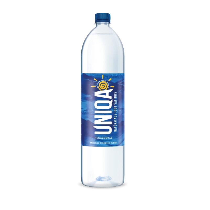 Negazuotas vanduo UNIQA, 1,5L