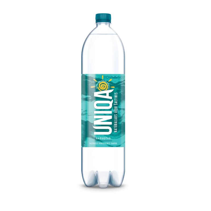 Gazuotas vanduo UNIQA, 1,5L