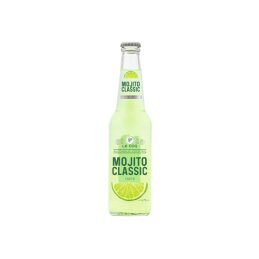 Gazuotas mėtų skonio nealkoholinis kokteilis Mojito 0%, 330 ml