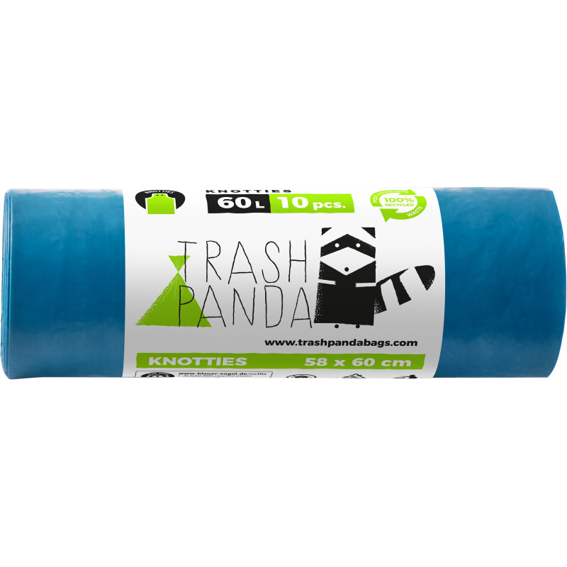 Šiukšlių maišai Knotties 60l10vnt Plasta