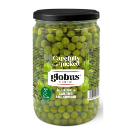 Smulkūs žalieji žirneliai  Globus 660g