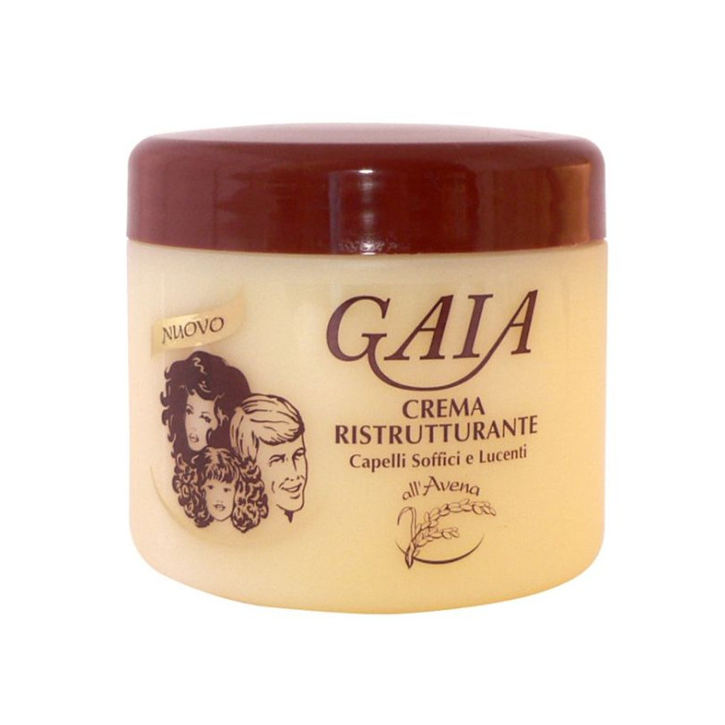 Plaukų kremas GAIA  su avižomis 500ml