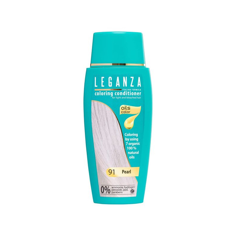 Dažomasis plaukų kondicionierius LEGANZA  91 PEARL 150ml