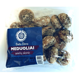 Meduoliai  Balta diena  aviečių skonio, 360g