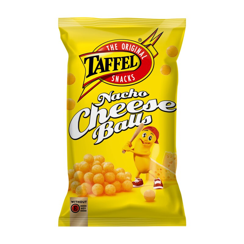 Kukurūzų rutuliukai Taffel Nacho Cheese Balls 165g