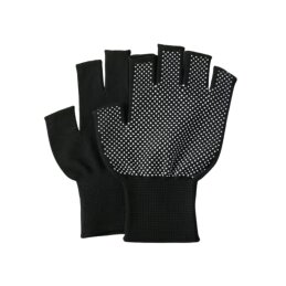 Megztos nailoninės darbo pirštinės 1 pora be pirštų 817-15