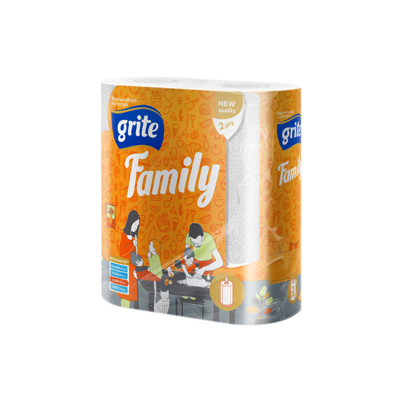 Popieriniai rankšluosčiai Grite Family 2rit.